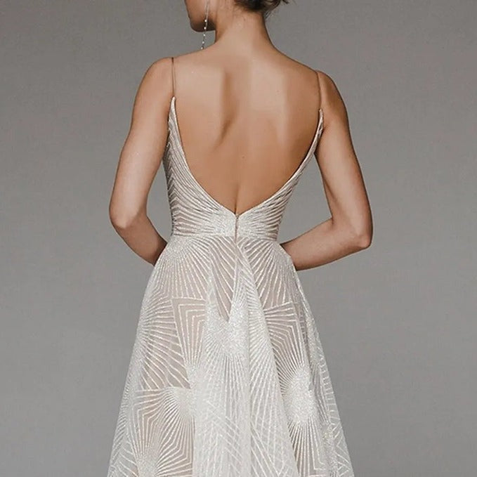 Louisa - Glänzendes Abendkleid