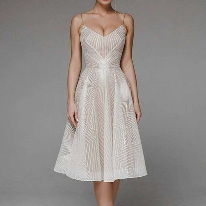 Louisa - Glänzendes Abendkleid