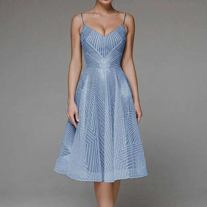 Louisa - Glänzendes Abendkleid
